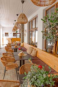 Štilec Restaurant, Terrace